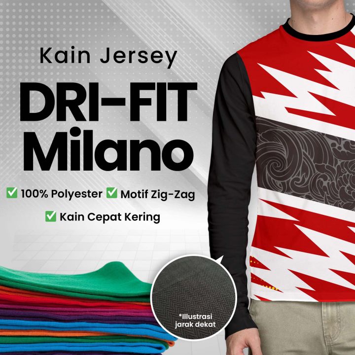 Jenis Kain Jersey Dri Fit Premium Jual Bahan Kain Jersey Dryfit