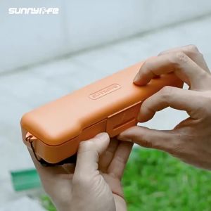 ซันนี่ไลฟ์ เคสสำหรับ DJI OSMO Pocket 3 เคสแข็งพกพาแบบเปิดได้พร้อมสายสำหรับกล้อง Pocket3 ป้องกันเปลือก