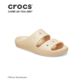 Crocs Unisex Classic Sandal V2 in Shitake. 