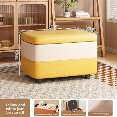 Shoe Bench Shoes Changing Box Can Sit Sofa Tailstock Storage Small Stool Home