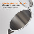 FLASH SALE Ấm siêu tốc Gaabor EK20M-WH02A ấm đun siêu tốc dung tích 2L công suất 1500W lòng ấm inox 201 liền kề dễ dàng vệ sinh an toàn sử dụng Bình đun siêu tốc -Hàng chính hãng. 