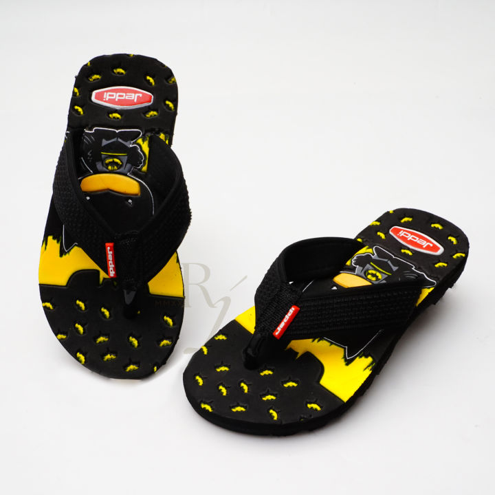JEDDI (BATMAN)/ Sandal Japit anak cowok kartun/sandal jepit anak
