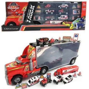 Đồ chơi Xe ô tô container Lightning McQueen xe tải Uncle 58cm có âm thanh vui nhộn SQ80513-5LS - Toy