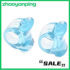 zhaoyanping 2pcs Silicone Gel Toe Spacer Separator Straightener Spreader Bunion Pain