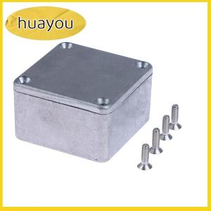 huayou Aluminium Enclosure Electronic Diecast Stompbox Project Box 1590LB 50x50x3mm