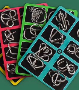 ชุดโซลูชัน puzzle ปลดกระดุม ล้างออกด้วยน้ำยาฆ่าเชื้อ ของเล่นอัจฉริยะ มัลติฟังก์ชั่น ปลดล็อค