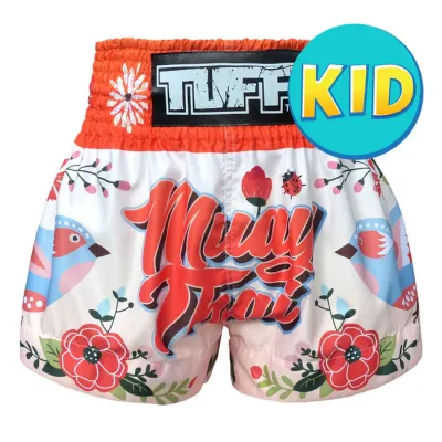 TUFF Muay Thai Kids Boxing Shorts กางเกงมวยเด็ก มวยไทย กางเกงกีฬาเด็ก กางเกงซ้อมมวยเด็ก กางเกงฟิตเนสเด็ก กางเกงออกกำลังกายสำหรับเด็ก