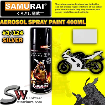 Samurai Spray Paint Solid Standard Colour (38 Colours Available)