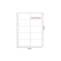SZXBOGS Multiple Pockets A4 Kpop Photocard Binder PP DIY Card Stamp Die Jewelry Storage Inner Page Card Binder Transparent Photocard Holder. 