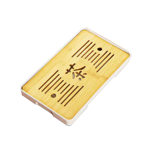Nampan Teh Bambu / Bamboo Tea Tray Board Table Tatakan Teko Kung Fu Chinese Tea Tray