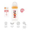 Bình Sữa Pigeon Softouch PP Plus Disney Baby  - Màu Vàng 160ml/240ml. 