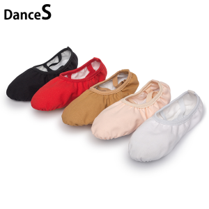 Chất lượng chuyên nghiệp múa ba lê Dép vải đế mềm bụng Yoga phòng tập thể dục Giày Ba lê cô gái người đàn ông nữ diễn viên Ballet