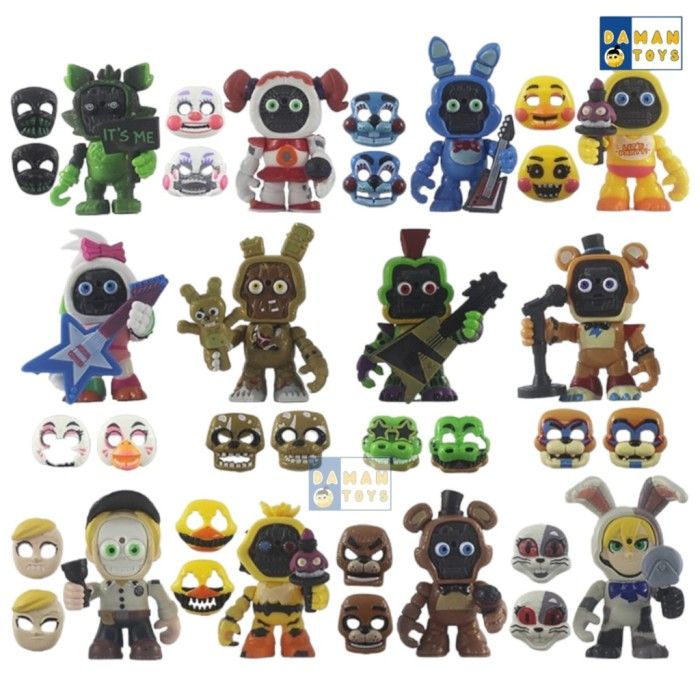 PROMO- ACTION FIGURE FIVE NIGHTS AT FREDDYSTOY BONNIE BABY SPRINGTRAP ...