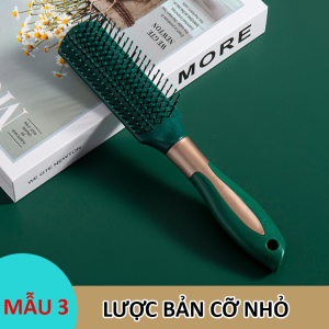 [6 MẪU LƯỢC XỊN] Lược Chải Đầu Gỡ Tóc Rối Lược Tròn Uốn Phồng Tóc Lược Sườn Cong Tạo Kiểu Tóc – Chải Êm Ái Không Gây Đau Da Đầu Chống Gãy Rụng Tóc Giúp Massage Thư Giãn Tay Cầm Chống Trượt Chất Liệu Cao Cấp