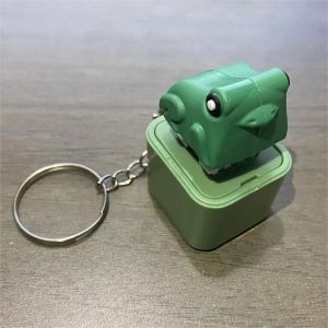 Quivlox Press Button Sound Duck Keychain Clicker Duckling Quack Fidget Toy Stress Relief Keyboard Pendant