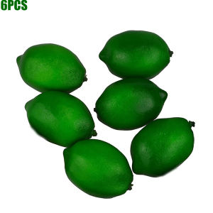 KAWAII BOX Christmas Photography Home Kitchen Wedding Decoration Fake Fruit Artificial Lemon Simulation