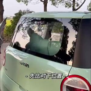 Car Rear Wing Spoiler Duckbill Plastic ABS Accessories for Changan Lumin L/LDC