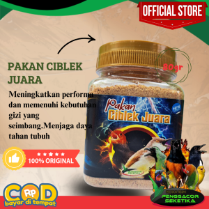 Pakan Ciblek Juara Pakan Burung bernutrisi tinggi Meningkatkan kegacoran burung ciblek prenjak