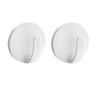 2Pcs Gantungan Magnet Hook Gantungan Tempel Bulat Kuat Untuk Refrigerator Kulkas Mesin Cuci Hook Kait Magnet Magnetic