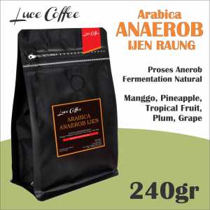 Luce Coffee Kopi Arabica Anaerob Ijen Raung 240gr - Biji atau Bubuk