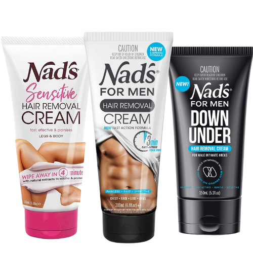 [ iiMONO ] Nad's for Men Women Intimate Hair Removal Cream Painless
