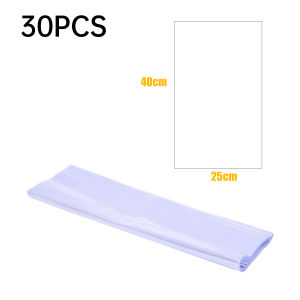 30PCS PVC Heat Shrink Wrap Film Bag Sealing Film Dust-Proof Anti-Oxidation Plastic Sealing Shrink Film Household Vacuum Storage Bag Suitable for Shoes Furniture