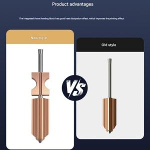 Universal 3D Printer Heating Module For AD5X Nozzle Easy Maintenance and Seamlessly Replacement Design