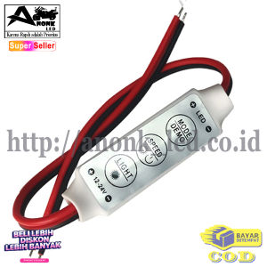 2pcs Lampu LED Blitz Kolong Motor Mobil 12-24V SMD 1 Mata / Lampu Kolong Motor Kedap Kedip 12V-24V