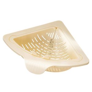 DUENDE Triangle Sink Strainer Basket Detachable Creative Automatic Dumping Filter Basket Easy To Clean ic Fixed Food Residue Separator Home Storage