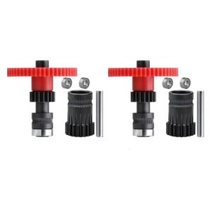 2Set Extruders Gears for DDG Voron Cw1 Cw2 3D Printers High Concentricity and Improved Transmission Ratio