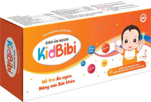 Thực phẩm bảo vệ sức khỏe Siro Ăn Ngon Kidbibi hỗ trợ tăng đề kháng giúp bé ăn ngon