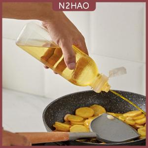 N2HAO 1 chai dầu 800ml 500ml chai xịt dầu nhà bếp chai gia vị ép chai nấu nướng sốt cà chua mù tạt