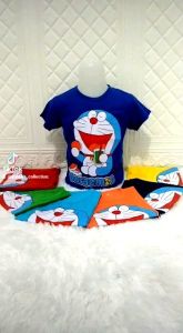 KAOS ANAK LAKI-LAKI DORAEMON USIA 1-10 TAHUN // BAJU ANAK COWOK