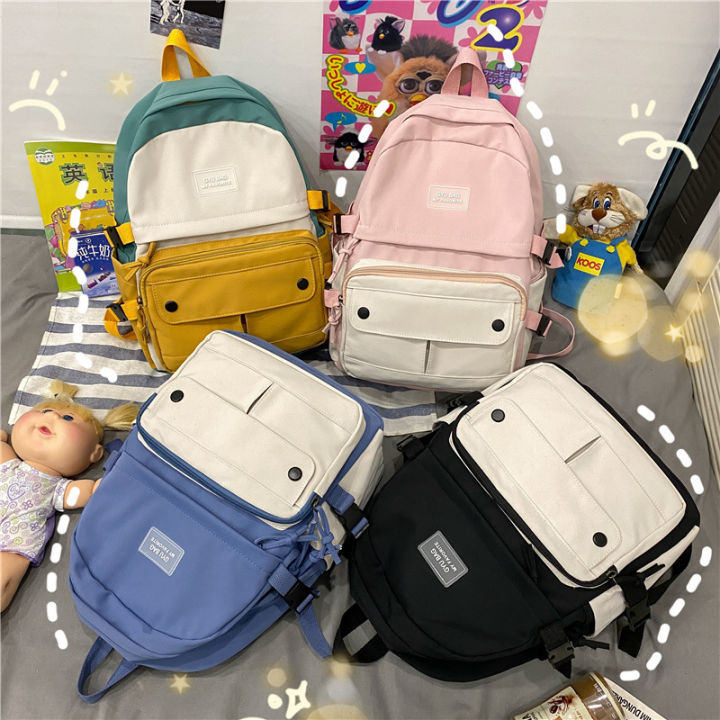 j shop Trendy School Backpack New Arrival Korean Stylist New