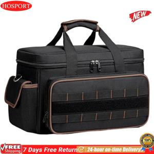 [HOM] 17 Inch Electricians Tool Bags with Adjustable Shoulder Strap Large Tool Bag Organizer Waterproof Heavy Duty Tool Bags