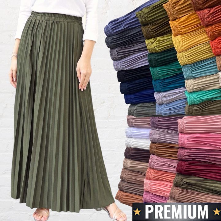 Rok Plisket Premium Jumbo Lazada Indonesia