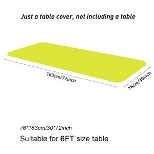 NEXASHOP 1Pcs Spandex Rectangular Tablecloth Elastic Fitted Stretch Patio Table Cover Durable Universal Table Cloth For Home Parties Banquets Picnics Wedding Decorations