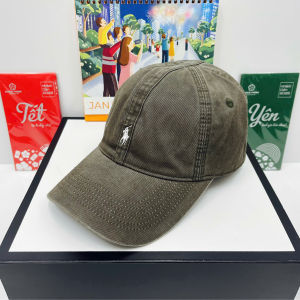 Mũ Lưỡi Trai/Nón Kết KaKi Trơn Thêu Con Ngựa /From Chuẩn Lòng Sâu