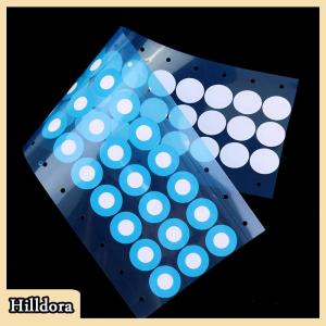 [Hilldora] 48Pcs sheet 20mm Synthetic Filter Paper Sticker For Under Wide Mouth Jar Lid Mushroom Cultivation Supplies