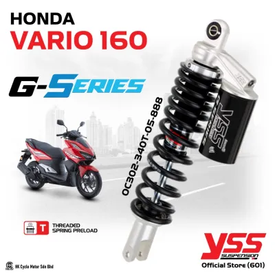 VARIO160 340mm YSS Suspension G-Series. For Honda Vario 160
