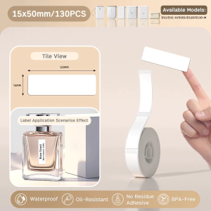 NIIMBOT D110 Upgraded Version Label Printer Mini Portable 12-15mm Home Name Sticker Label Maker