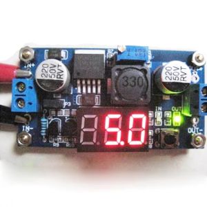 Mạch nguồn ổn áp DC 3A LM2596S Đầu ra điều chỉnh hiển thị điện áp (Mạch hạ áp giảm áp LM2596)