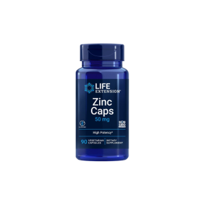 Life Extension Zinc Caps 50mg 90 - Immune & Antioxidant Support