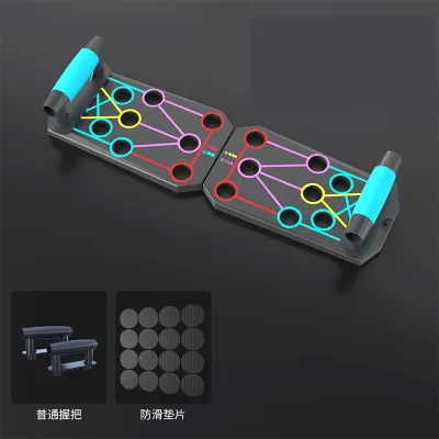 3H Papan Tekan Tubuh 14-dalam-1 Boleh Lipat | 14In1 Push Up Board | Alat Senaman Rumah & Latihan