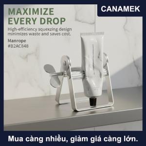 【CANAMEK】 Kim loại kem đánh răng ống squeezer-lớn đa chức năng ống vắt Con lăn Dispenser cho màu tóc nhuộm sơn ống