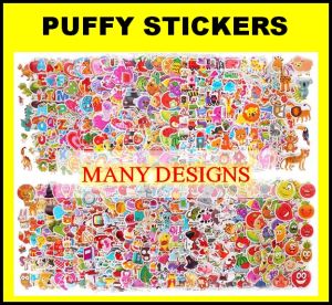 💖 3D Children Kids Stickers Paw Thomas Train McQueen Princess Sofia Poke Fruits ABC 123 Froze Pony Unicorn 💖 Christmas Stickers Birthday Party Goodie Bag Gifts