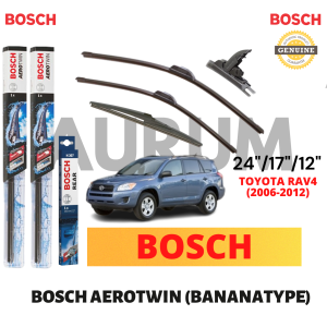 Bosch Aerotwin Wiper Blade set for Toyota Rav4 2006-2012 (24/17/12) 3pcs