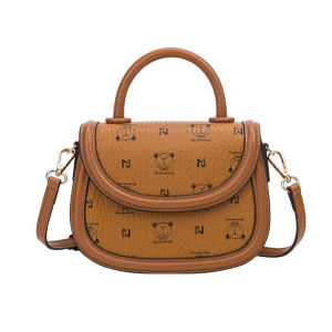 Saddle bag has a niche high-end feel 2026 New diamond-patterned single-shoulder womens handbag fashionable crossbody bag for women