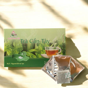 Trà túi lọc cần tây Liên Hoa Chi hộp 30 gói trà cần tây lá sen trà thảo mộc hợp tác xã Liên Hoa Chi