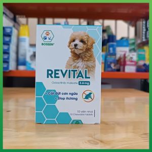 [Hết gãi] Viên Uống Giảm Ngứa REVITAL BOSSEN Cho Chó chính hãng giá tốt tại Thú Y Yêu Thương